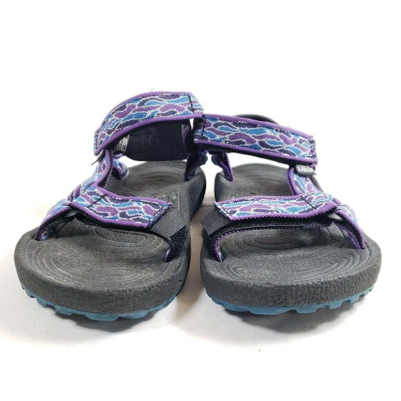 Teva Womens Size 6 Sports Sandals Multicolor Pattern Adjustable Straps - Picture 6 of 8